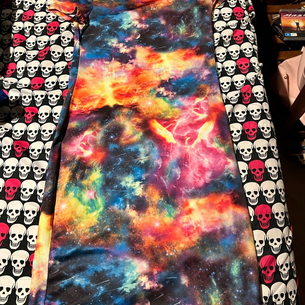 Multicolored Mini Dress